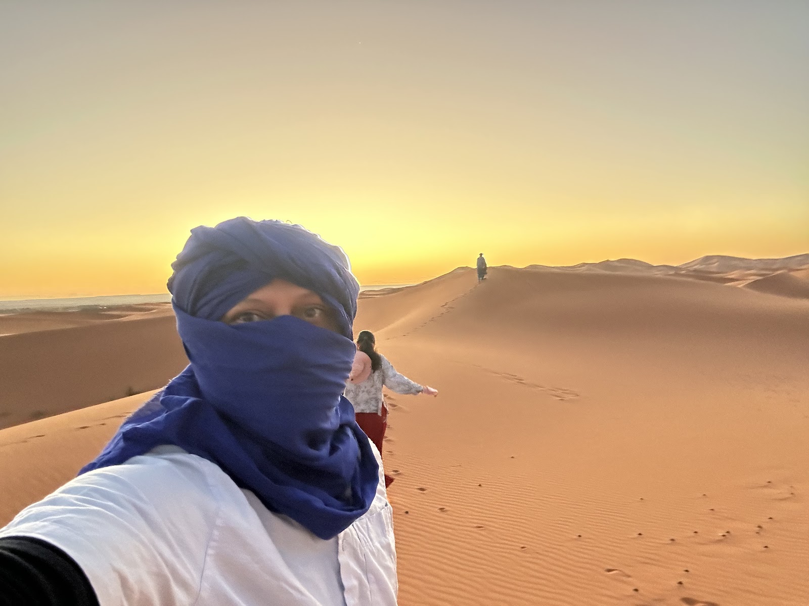 Agafay Stone Desert — Lunar sunset, 45 minutes away